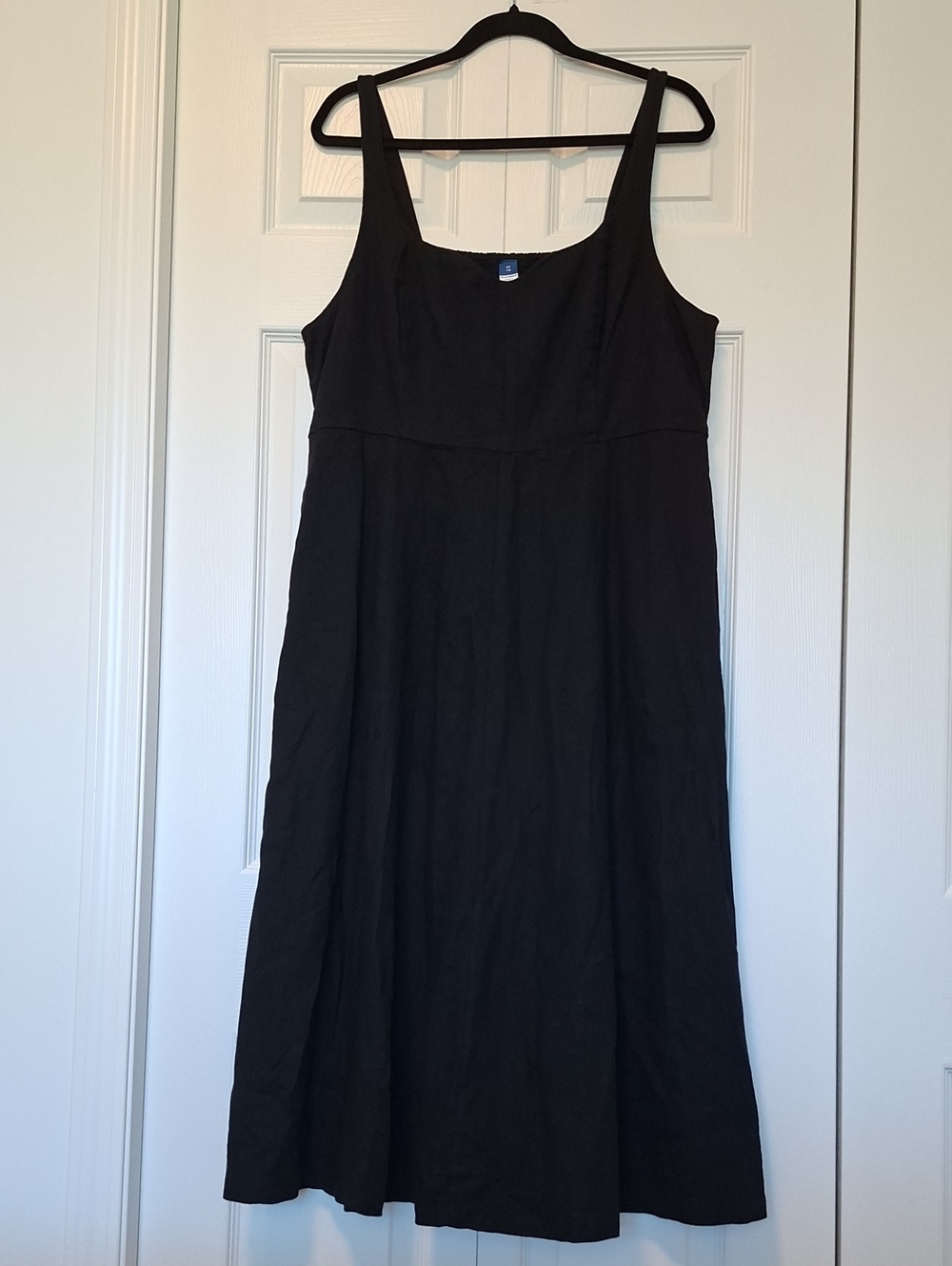 Old Navy Linen Blend Midi Dress
